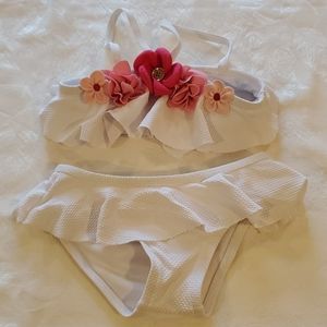 Janie and Jack Floral Bikini